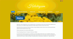 Desktop Screenshot of helichrysum-croatia.com